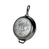 Lodge Cast Iron Lodge 10.25 Inch Skillet With Deer