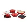 Le Creuset 10-Piece Cast Iron Set Frying Pans & Skillets