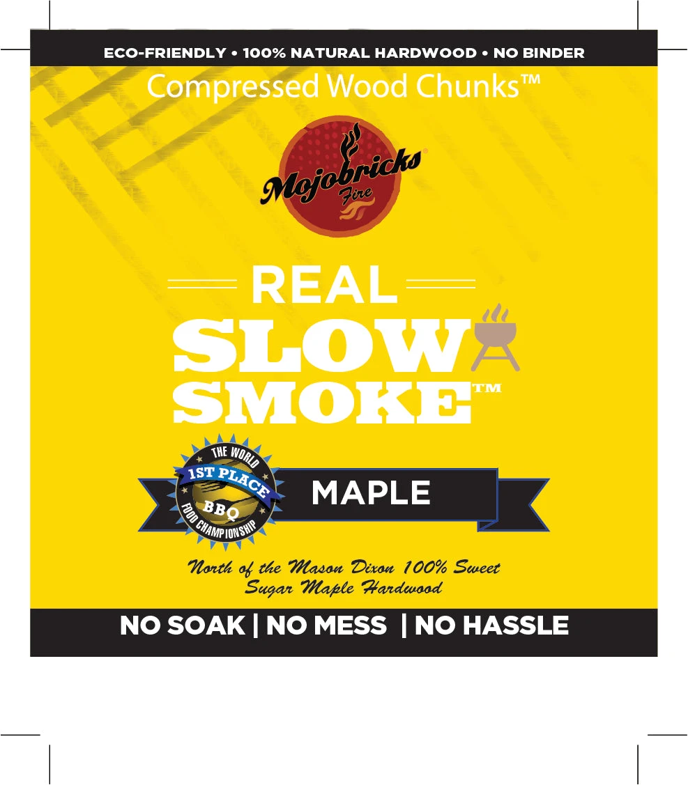 Mojobricks Bar-B-Qubes MAPLE (medium Size) Wood Chunks & Wood Chips 1 Mojobricks Bar-B-Qubes MAPLE (medium Size) Wood Chunks & Wood Chips