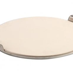 Pizzacraft 15" Round Pizza Stone With Stainless Steel Tray