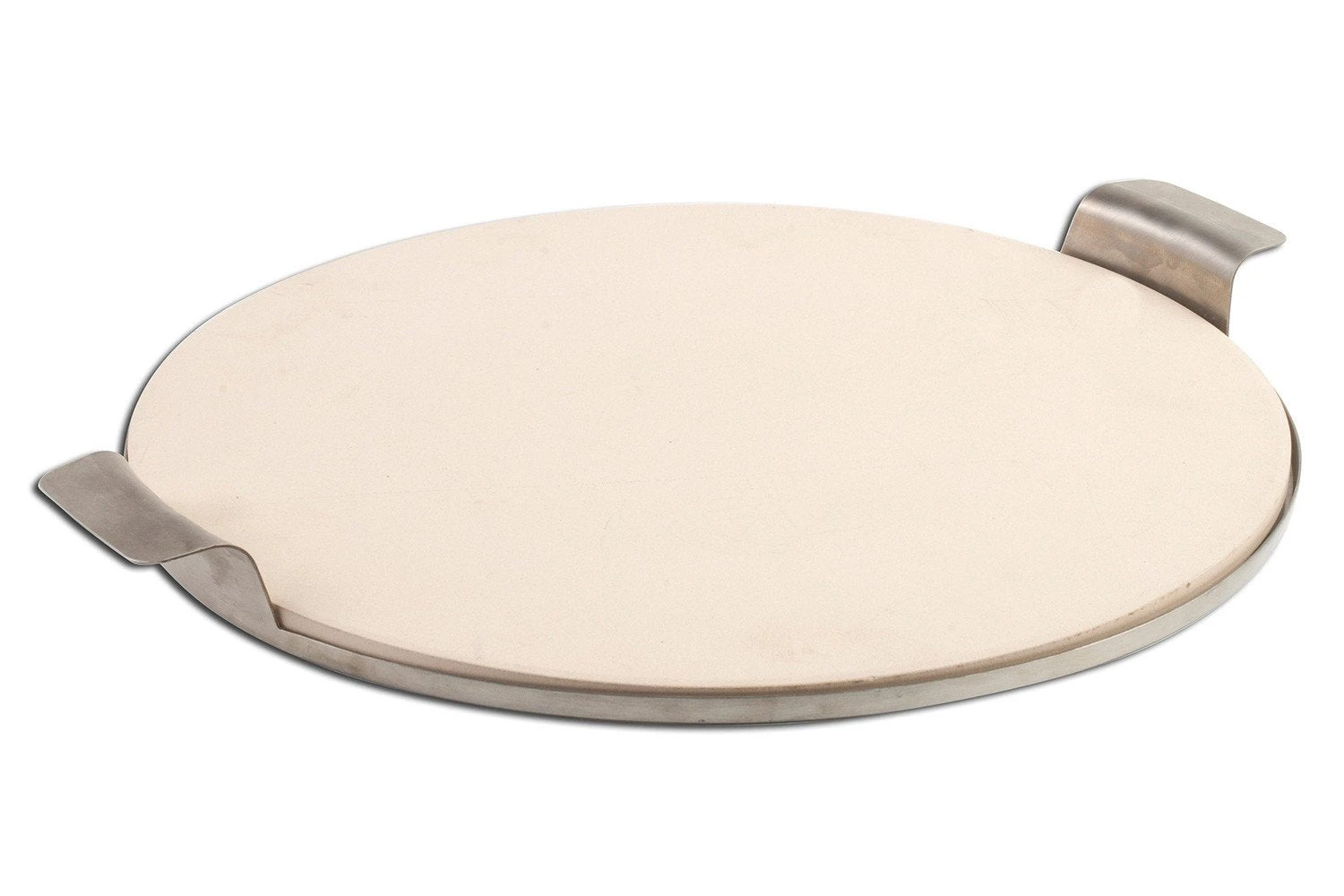 Pizzacraft 15" Round Pizza Stone With Stainless Steel Tray 1 Pizzacraft 15" Round Pizza Stone With Stainless Steel Tray
