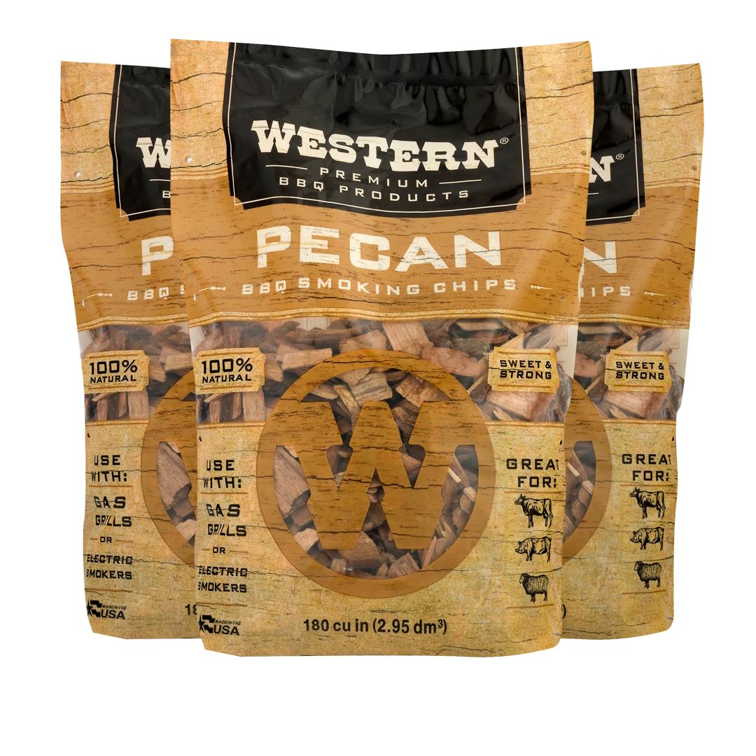 Wood Chunks & Wood Chips Western Pecan BBQ Smoking Chips 1 Wood Chunks & Wood Chips Western Pecan BBQ Smoking Chips