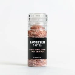 Seasonings Jacobsen Salt Co. Sourced Himalayan Pink Salt Grinder