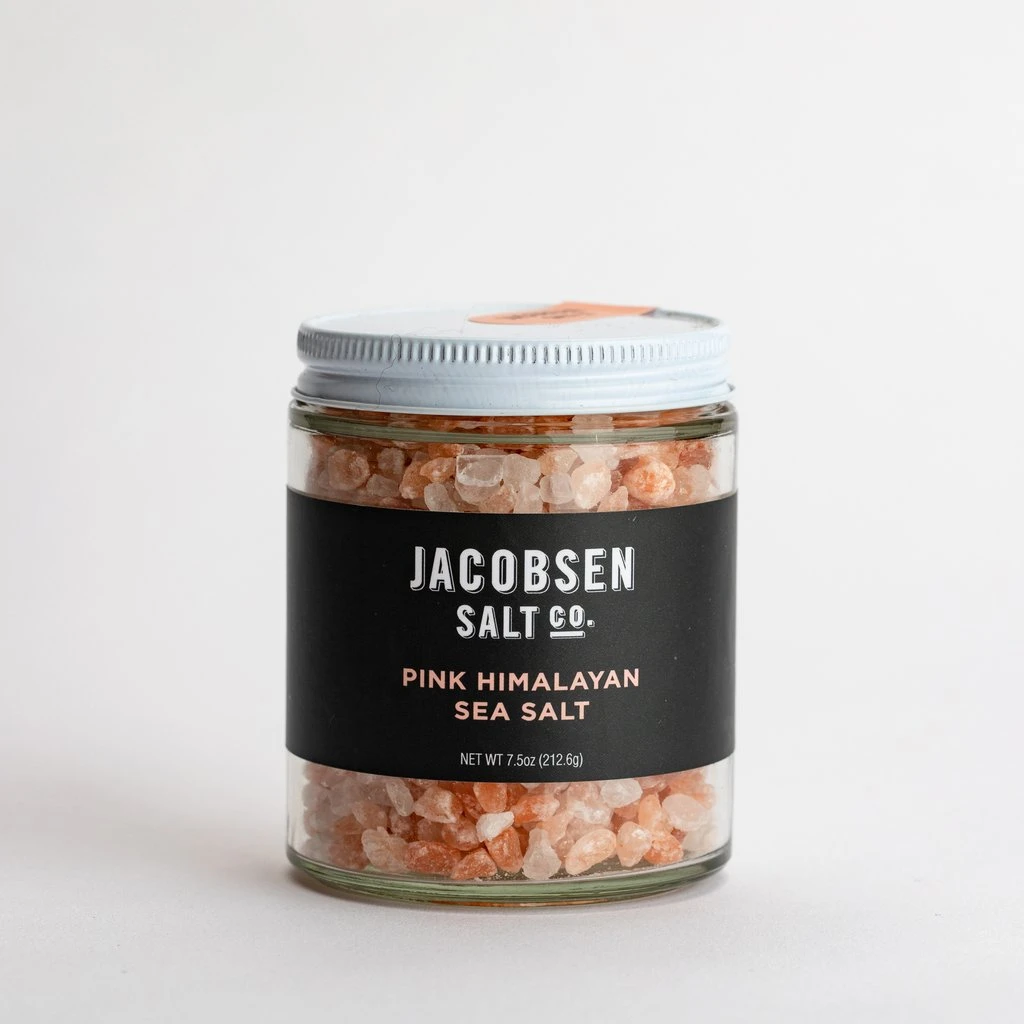 Jacobsen Salt Co. Sourced Pink Himalayan Salt Refill Jar Seasonings 1 Jacobsen Salt Co. Sourced Pink Himalayan Salt Refill Jar Seasonings