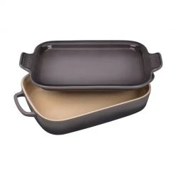 Le Creuset Rectangular Dish W/Platter Lid Baking Dishes
