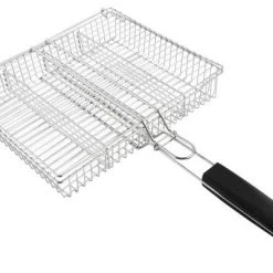 Steven Raichlen's Project Smoke Baskets, Toppers, Racks, Trays, & Grids Steven Raichlen 4-Compartment Grilling Basket