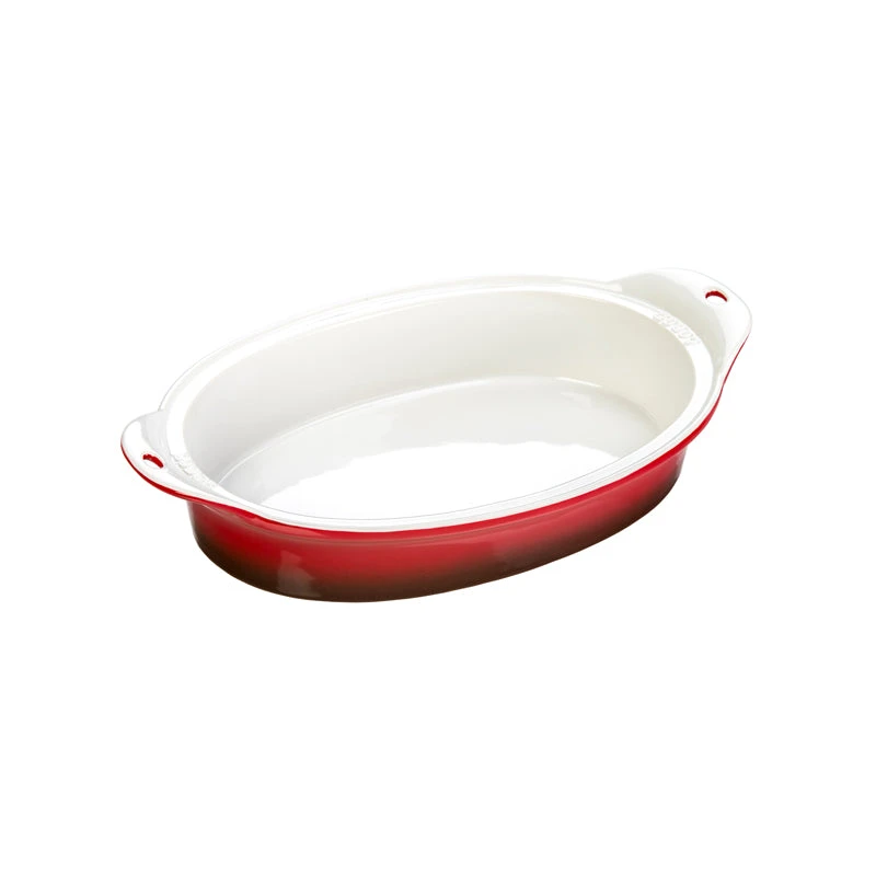Lodge Cast Iron Lodge 8 X 11.75 Inch Stoneware Baking Dish, Red Baking Dishes 1 Lodge Cast Iron Lodge 8 X 11.75 Inch Stoneware Baking Dish, Red Baking Dishes