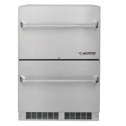Twin Eagles Grills 24" Twin Eagles Outdoor Refrigerator Two Drawer Refrigerator
