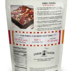 Urban Slicer Pizza Worx Urban Slicer Detroit Deep Dish Pizza Dough