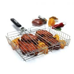 Baskets, Toppers, Racks, Trays, & Grids Broil King Grill Basket W/ Detachable Handle