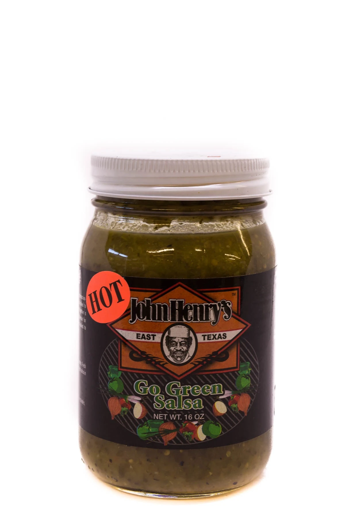 John Henry's: Go Green Salsa (Hot) Shop All Sauces 1 John Henry's: Go Green Salsa (Hot) Shop All Sauces