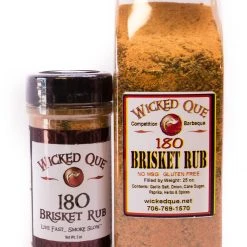 Wicked Que: 180 Brisket Rub Shop All Rubs