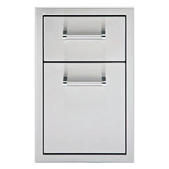 13" Delta Heat Double Storage Drawers