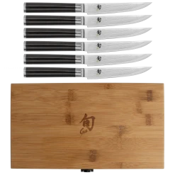 Shun Knives Shun Classic 6-Piece Steak Knife Set Shop All Knives 3 Shun Knives Shun Classic 6-Piece Steak Knife Set Shop All Knives