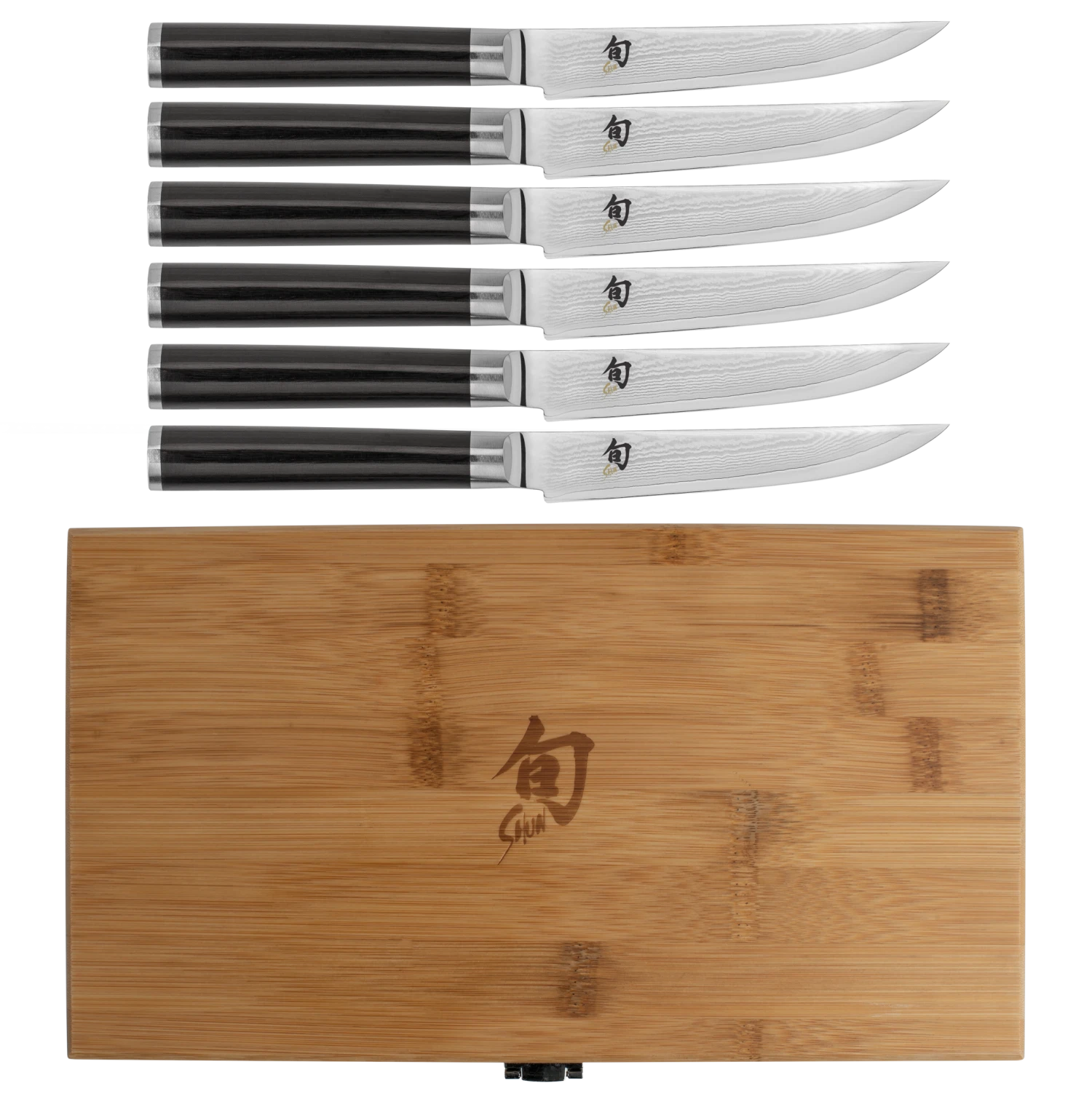 Shun Knives Shun Classic 6-Piece Steak Knife Set Shop All Knives 2 Shun Knives Shun Classic 6-Piece Steak Knife Set Shop All Knives