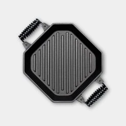 Finex Cast Iron Dual Handle Grill Pan – 12" Grill Pans, Griddles & Presses