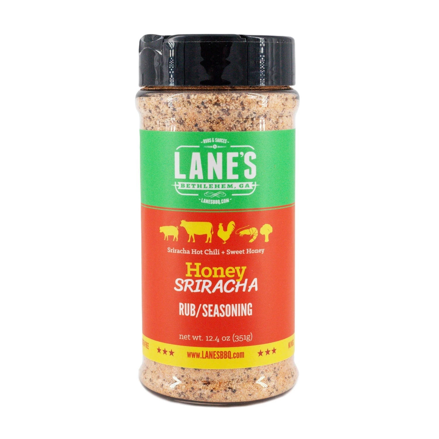 Shop All Rubs Lane's BBQ: Honey Sriracha 3 Shop All Rubs Lane's BBQ: Honey Sriracha