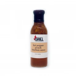 Shop All Sauces Atlanta Grill Company: Hot Pepper Peach Bourbon Sauce