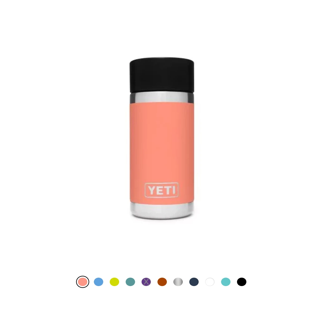 YETI Rambler 12 Oz Bottle With Hotshot Cap YETI Drinkware YETI Rambler 12 Oz Bottle With Hotshot Cap YETI Drinkware