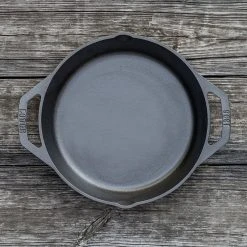 Lodge Cast Iron Frying Pans & Skillets Lodge 10.25 Inch Cast Iron Dual Handle Pan