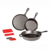 Lodge Cast Iron Lodge Essentials 6-Piece Cast Iron Skillet Set Frying Pans & Skillets