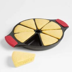 Lodge Cast Iron Frying Pans & Skillets Lodge Wedge Pan W/ Silicone Grip