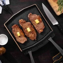 Pizza Accessories Ooni Dual-Sided Grizzler Plate 7 Pizza Accessories Ooni Dual-Sided Grizzler Plate