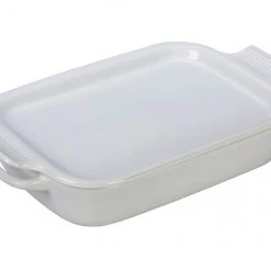 Le Creuset Rectangular Dish W/Platter Lid Baking Dishes