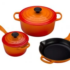 Frying Pans & Skillets Le Creuset 5-Piece Signature Cast Iron Set
