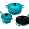 Frying Pans & Skillets Le Creuset 5-Piece Signature Cast Iron Set