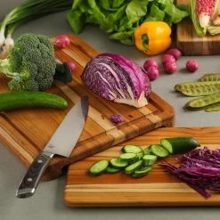 Teakhaus 110 Professional Cutting Board 2 In 1 Set