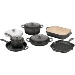 Le Creuset 10-Piece Cast Iron Set Frying Pans & Skillets