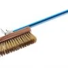 Pizza Accessories GI Metal 47" Oven Brush W/ Rotating Brass Bristle Head