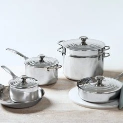 Le Creuset 10-Piece Stainless Steel Set