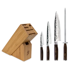 Shun Knives Shop All Knives Shun Premier 5-Piece Starter Block Set