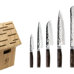Shun Knives Shun Premier 8-Piece Professional Block Set